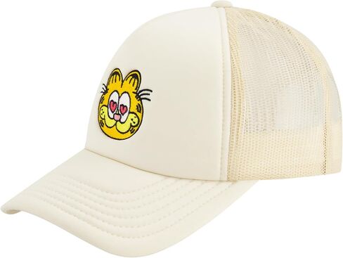 Garfield Trucker Hat, Adult Baseball Cap with Curved Brim, One Size in Saudi Arabia