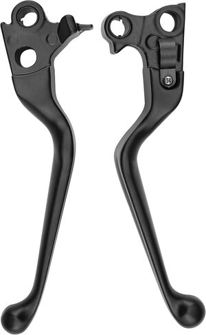 رافعة الفرامل + رافعة القابض لأدوات التحكم اليدوية Harley Sportster XL 1996-2003، Dyna/Touring 1996-2007، Softail 1996-2007 و2011-2014 (كروم) in Saudi Arabia