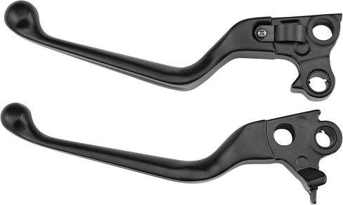 رافعة الفرامل + رافعة القابض لأدوات التحكم اليدوية Harley Sportster XL 1996-2003، Dyna/Touring 1996-2007، Softail 1996-2007 و2011-2014 (كروم) in Saudi Arabia