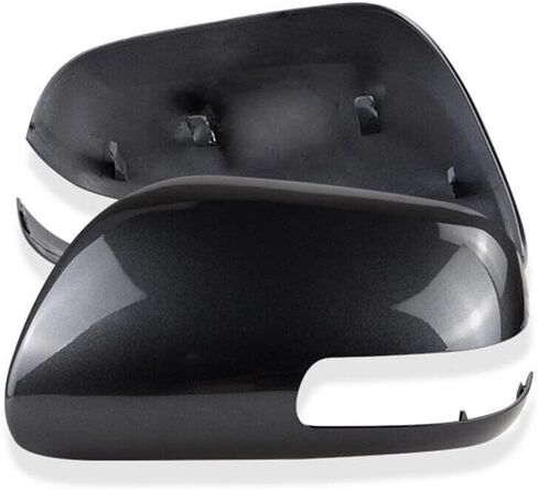 Side View Mirror Cover Cap Trim Set Fit for Scion Tc 2011-2016 Passenger + Driver side (Black) in Saudi Arabia