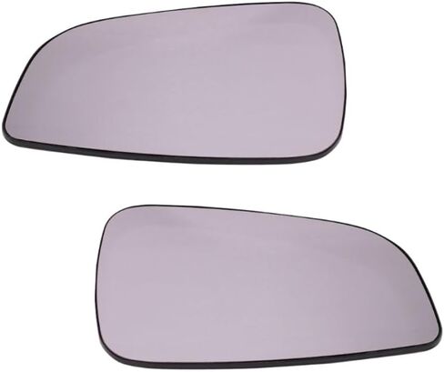 For Chevy Malibu 2008 09 10 11 2012 Mirror Glass Driver Side | Heated | With Backing Plate | LTZ Models | Replacement For GM1324174, GM1324175 | 15902392, 15902391 in Saudi Arabia