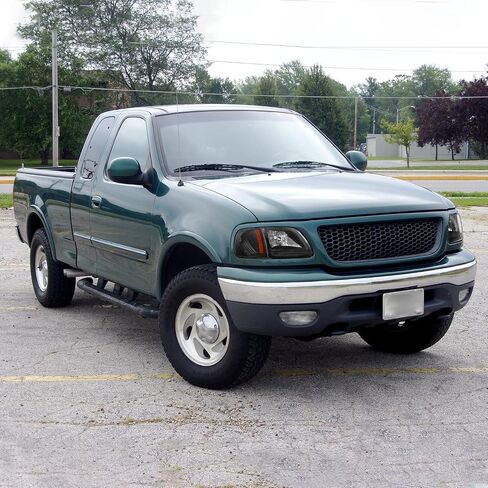 SPEC-D TUNING Black Headlights + Corner Lights Compatible with 1997-2003 Ford F-150/97-02 Expedition Head Lights Lamps Assembly L+R Pair in Saudi Arabia
