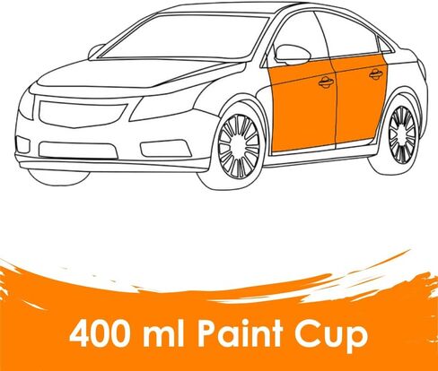 ساجولا كوب طلاء للاستخدام مرة واحدة – 600 مل | عبوة من 50 | فلتر 125 ميكرومتر | بلاستيك ABS قابل لإعادة التدوير | متوافق مع معظم بنادق الرش | مثالية لرسامين السيارات in Saudi Arabia
