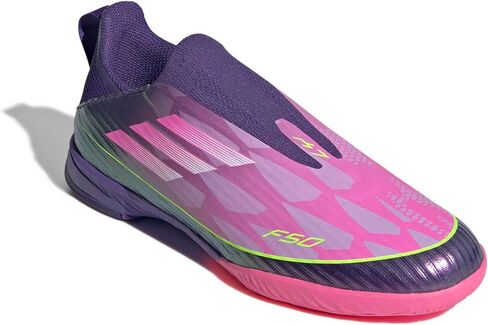 Adidas Unisex-Child F50 League Laceless Indoor Sneaker in Saudi Arabia