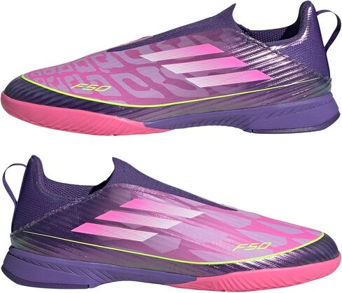 Adidas Unisex-Child F50 League Laceless Indoor Sneaker in Saudi Arabia