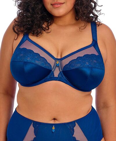 حمالة صدر نسائية من Elomi مقاس كبير Cate Allure Underwire، لابيس، 40FF in Saudi Arabia