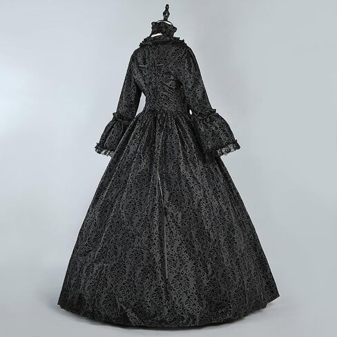 فستان فيكتوري بنمط روكوكو من القرن الثامن عشر للنساء زي عصر النهضة ملابس تنكرية في الفترة التاريخية in Kuwait