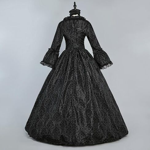 فستان فيكتوري بنمط روكوكو من القرن الثامن عشر للنساء زي عصر النهضة ملابس تنكرية في الفترة التاريخية in Kuwait