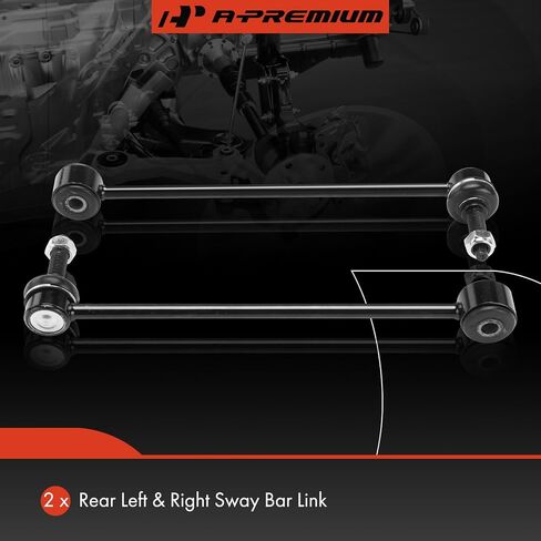 A-Premium 2 x Rear Sway Bar Links Stabilizer Bar Links, Compatible with Ram 1500 2019 2020 2021 2022 in Saudi Arabia