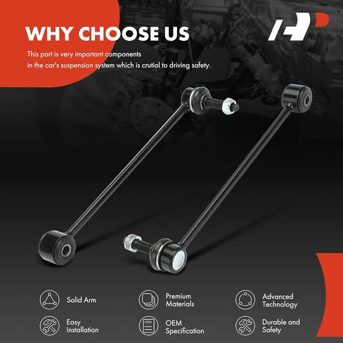 A-Premium 2 x Rear Sway Bar Links Stabilizer Bar Links, Compatible with Ram 1500 2019 2020 2021 2022 in Saudi Arabia
