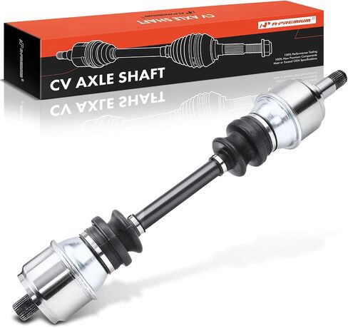 A-Premium CV Axle Shaft Assembly - Compatible with Mercedes-Benz 250 1968-1972, 280 1973-1976, 280CE 1978-1981, 380SE 1984-1985, 450SE 1975-1976 - Rear Driver or Passenger Side, Replace# 1233500410 in Saudi Arabia