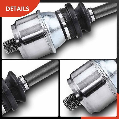 A-Premium CV Axle Shaft Assembly - Compatible with Mercedes-Benz 250 1968-1972, 280 1973-1976, 280CE 1978-1981, 380SE 1984-1985, 450SE 1975-1976 - Rear Driver or Passenger Side, Replace# 1233500410 in Saudi Arabia