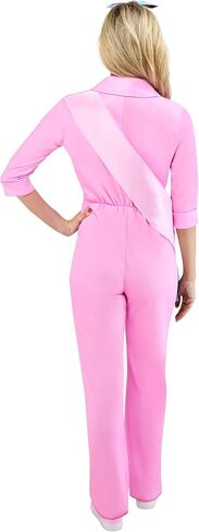 Rubies Womens President Barbie Costume Jumpsuit With Headband and Sash in Saudi Arabia