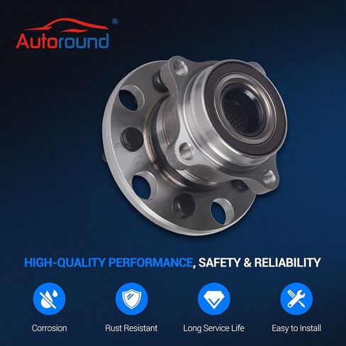 مجموعة محور العجلة الخلفية 512337 من Autoround مناسبة لـ 2006-2022 Lexus IS350، IS250، GS460، GS450h، GS430، GS350، GS300، GS F، RC F، is F، 5 عروة مع ABS in Saudi Arabia