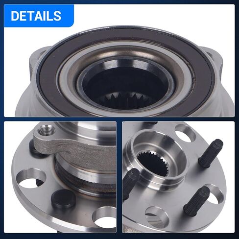 مجموعة محور العجلة الخلفية 512337 من Autoround مناسبة لـ 2006-2022 Lexus IS350، IS250، GS460، GS450h، GS430، GS350، GS300، GS F، RC F، is F، 5 عروة مع ABS in Saudi Arabia