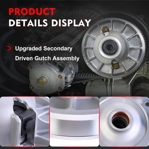 قابض مدفوع ثانوي لطرازات 2016-2022 Polaris RZR 1000 XP & S، 2016-2023 General 1000 & XP 1000، محامل ثنائية الاتجاه، استبدال #1323298 1323403 1323241 1323068 in Kuwait