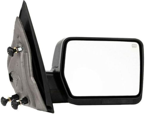مرآة سحب جانبية للطاقة للجانب الأيمن (جانب الركاب) RH لـ 2004 2005 2006 2007 2008 Ford F150 مرآة الرؤية الخلفية اليدوية قابلة للطي يدويًا ساخنة in Saudi Arabia