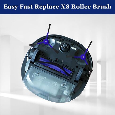 6-Pack Replacement Filters for Eufy RoboVac X8/X8 Hybrid Robot Vacuum - HEPA Washable Filter Accessories with 3-Layer Filtration System in Kuwait