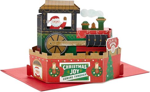 Hallmark Paper Wonder Displayable Musical Pop Up Christmas Card with Lights (Carolers) in Saudi Arabia