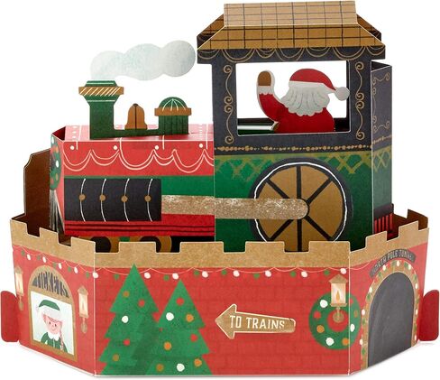 Hallmark Paper Wonder Displayable Musical Pop Up Christmas Card with Lights (Carolers) in Saudi Arabia
