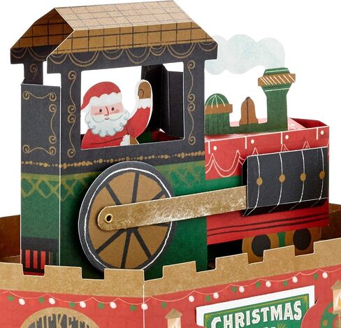 Hallmark Paper Wonder Displayable Musical Pop Up Christmas Card with Lights (Carolers) in Saudi Arabia