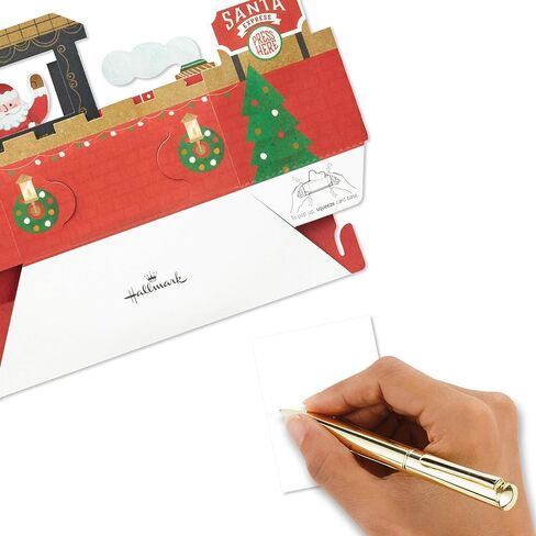 Hallmark Paper Wonder Displayable Musical Pop Up Christmas Card with Lights (Carolers) in Saudi Arabia