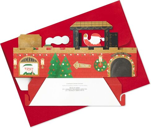 Hallmark Paper Wonder Displayable Musical Pop Up Christmas Card with Lights (Carolers) in Saudi Arabia