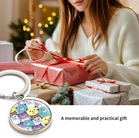 سلاسل مفاتيح لطيفة هدايا للأصدقاء، سلسلة مفاتيح مضحكة هدايا عيد الميلاد للنساء والرجال حقيبة محفظة وحقائب يد وحقائب ظهر in Kuwait