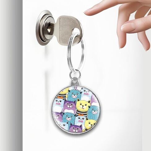 سلاسل مفاتيح لطيفة هدايا للأصدقاء، سلسلة مفاتيح مضحكة هدايا عيد الميلاد للنساء والرجال حقيبة محفظة وحقائب يد وحقائب ظهر in Kuwait