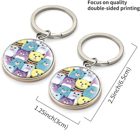 سلاسل مفاتيح لطيفة هدايا للأصدقاء، سلسلة مفاتيح مضحكة هدايا عيد الميلاد للنساء والرجال حقيبة محفظة وحقائب يد وحقائب ظهر in Kuwait