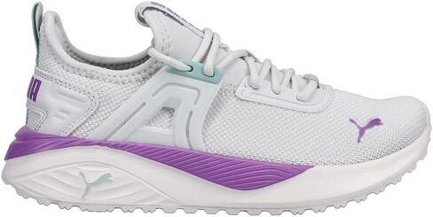 حذاء رياضي للجري للسيدات من PUMA Pacer 23 - رمادي، أرجواني - مقاس 7.5 M in Kuwait