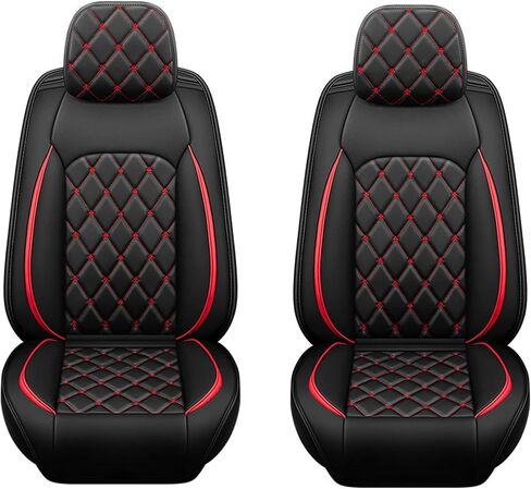غطاء مقعد السيارة مصنوع من جلد البولي يوريثان مناسب خصيصًا لسيارة Mitsubishi Outlander/Outlander Sport 2011-2023 2024 واقيات وسادة المقعد المصنوعة من الجلد الصناعي المقاومة للماء والقابلة للتنفس (مجموعة كاملة من 5 مقاعد، أسود) in Kuwait