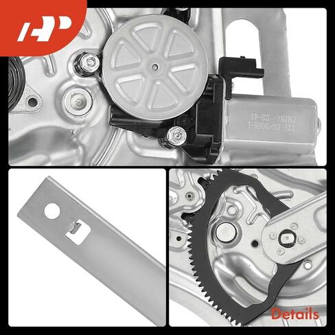 A-Premium Electric Power Window Regulator with Motor Compatible with Kia Optima 2006-2010, Magentis 2008-2010, Front Left Driver Side in Saudi Arabia
