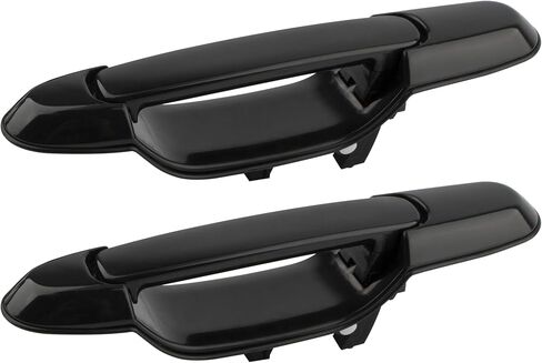 BOXI Set of 7 Exterior Interior Front Rear Left Right Side+Tailgate Door Handles fit for Toyota Sienna Black+Beige 80850 80357 80359 80533 80504 79600 in Saudi Arabia