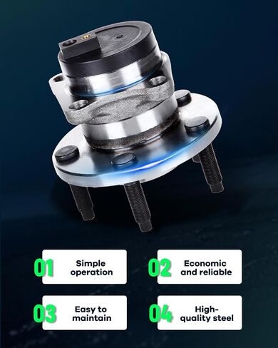 SCITOO Wheel Hub Wheel Bearing Assembly Rear 512334 fit for Ford EDGE 2007-2008 for Lincoln MKX 2007-2008 5 Lugs Wheel Hub Bearing Assemblies W/ABS 1pc Wheel Hub Bearings in Saudi Arabia