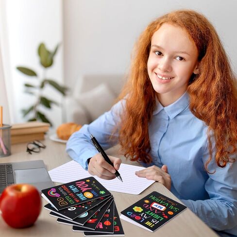 Faccito دفتر آية الكتاب المقدس، دفاتر ملاحظات صغيرة ملهمة مسيحية، دفاتر ملاحظات صغيرة تحفيزية دينية، دفاتر ملاحظات صغيرة للجيب، هدايا مسيحية للأطفال والمكاتب المدرسية (ملونة، 24 قطعة) in Saudi Arabia