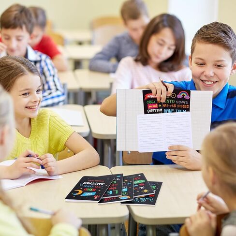 Faccito دفتر آية الكتاب المقدس، دفاتر ملاحظات صغيرة ملهمة مسيحية، دفاتر ملاحظات صغيرة تحفيزية دينية، دفاتر ملاحظات صغيرة للجيب، هدايا مسيحية للأطفال والمكاتب المدرسية (ملونة، 24 قطعة) in Saudi Arabia
