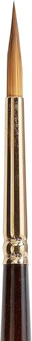 فرشاة فنان من سلسلة KINGART Premium Finesse 8750-1 1/2 Sky Wash، شعر السمور الاصطناعي من Kolinsky، مقبض قصير، للألوان المائية والدهانات الزيتية، مقاس 1 1/2 بوصة in Saudi Arabia