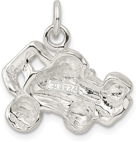 Sterling Silver Race Car Charm Formula 1 Racing Jewelry in Saudi Arabia