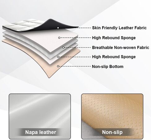 Car Seat Covers Fit for Honda Accord 1999-2025 Flanks All Wrapped and Side Airbag Compatibility of Premium Nappa Leather(Full Set, Black Gray) in Saudi Arabia