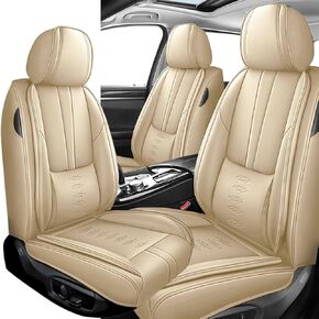 Front Set Leather Seat Covers for Mazda Mazda5 2006-2015,Breathable and Waterproof Faux Leather Automotive Seat Cushion Covers,Full Wrapping Edge Car Seat Cover(Black Red,with Pillows) in Saudi Arabia