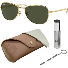 Ray-Ban RB3733 Pilot Shaped Sunglasses for Men & Women with Official RAYBAN Eyewear Kit in Kuwait