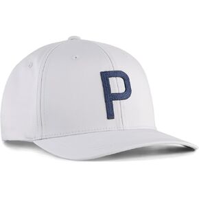 قبعة الجولف PUMA Heritage P، باللون الفضي البلاتيني العميق، للبالغين in Kuwait