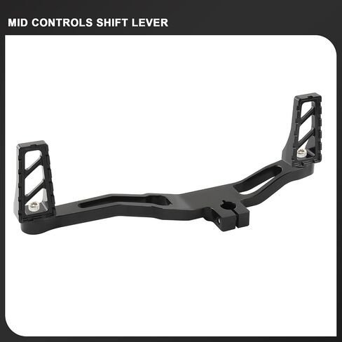 Mid Controls Shift Lever Heel Toe Shifter Pegs for Harley 1991-2017 Dyna FXD Fat Bob Low Rider Street Bob Wide Glide Super Glide with Mid-Control (Black riot) in Saudi Arabia