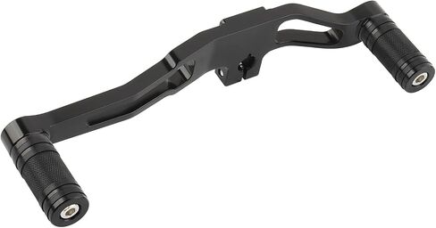 Mid Controls Shift Lever Heel Toe Shifter Pegs for Harley 1991-2017 Dyna FXD Fat Bob Low Rider Street Bob Wide Glide Super Glide with Mid-Control (Black riot) in Saudi Arabia