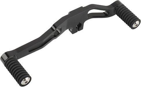 Mid Controls Shift Lever Heel Toe Shifter Pegs for Harley 1991-2017 Dyna FXD Fat Bob Low Rider Street Bob Wide Glide Super Glide with Mid-Control (Black riot) in Saudi Arabia