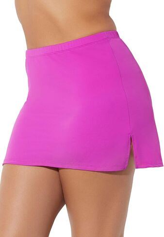 Swimsuits For All Women's Side Slit Swim Skirt (Plus in Saudi Arabia