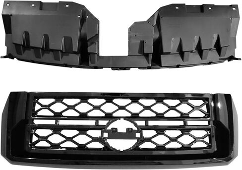 Front Upper Grille Grill For 2022 2023 2024 Ni-ssan Frontier DC/Hardbody Edition/LE/PRO-4X /PRO-X/Platinum LE 2.5L 3.8L,Replacement for 62310-9BU0D Black in Saudi Arabia