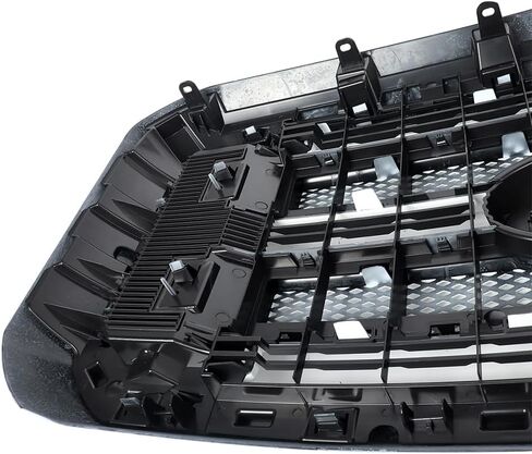 MIC Front Grille Grill Assembly Compatible with 2011-2016 F250 F350 F450 F-250 F-350 F-450 Super Duty Platinum (Oxford White) in Saudi Arabia