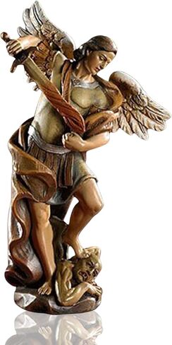 Needzo St. Michael Archangel Statue, Catholic Home Decorations, Religious Collectible Gifts, 4 Inches in Saudi Arabia